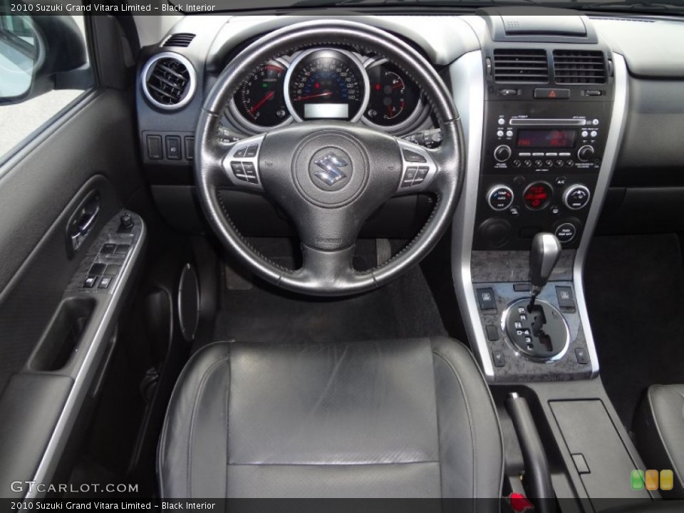 Black Interior Dashboard for the 2010 Suzuki Grand Vitara Limited #65308202