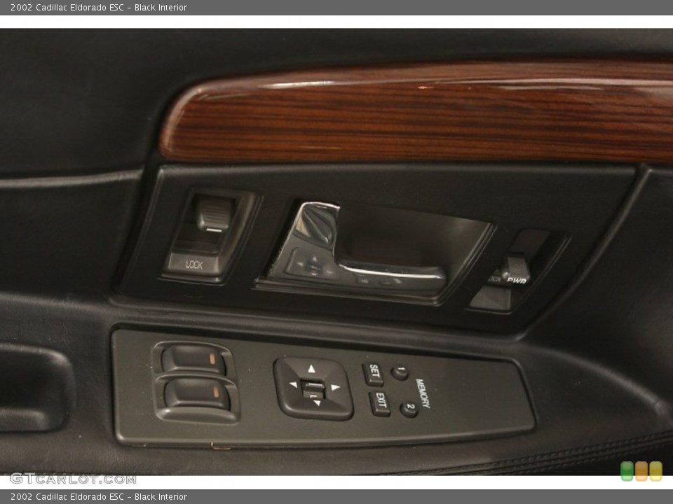 Black Interior Controls for the 2002 Cadillac Eldorado ESC #65312462