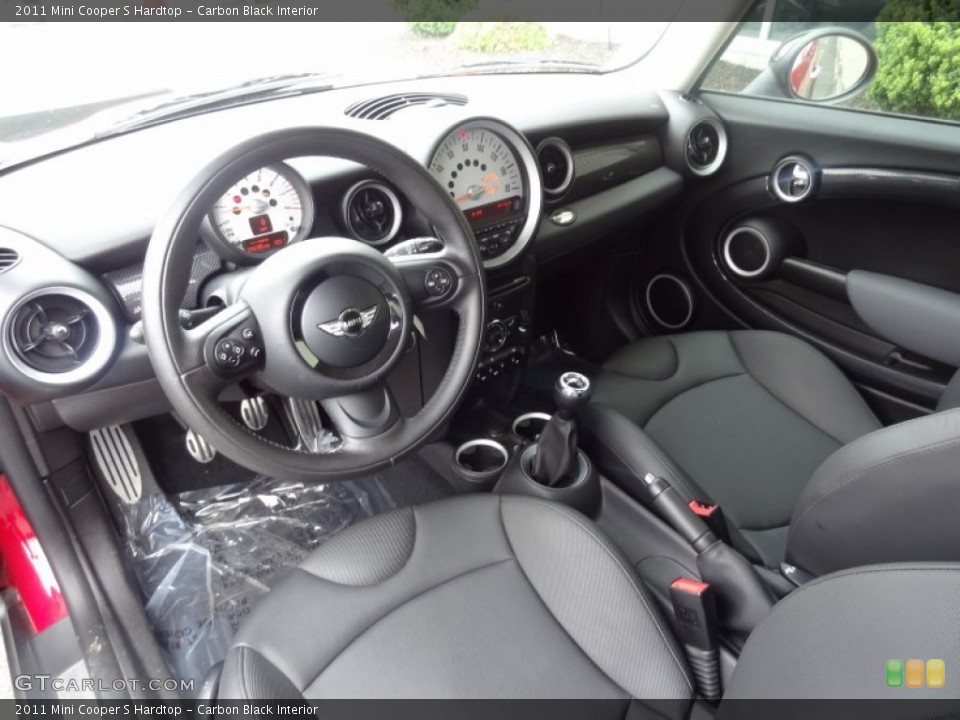 Carbon Black Interior Photo for the 2011 Mini Cooper S Hardtop #65314496
