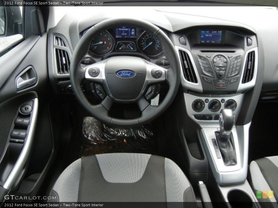 Two-Tone Sport Interior Dashboard for the 2012 Ford Focus SE Sport Sedan #65317715