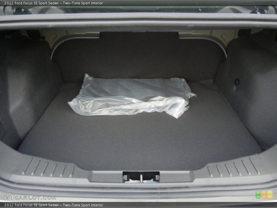 Two-Tone Sport Interior Trunk for the 2012 Ford Focus SE Sport Sedan #65317730