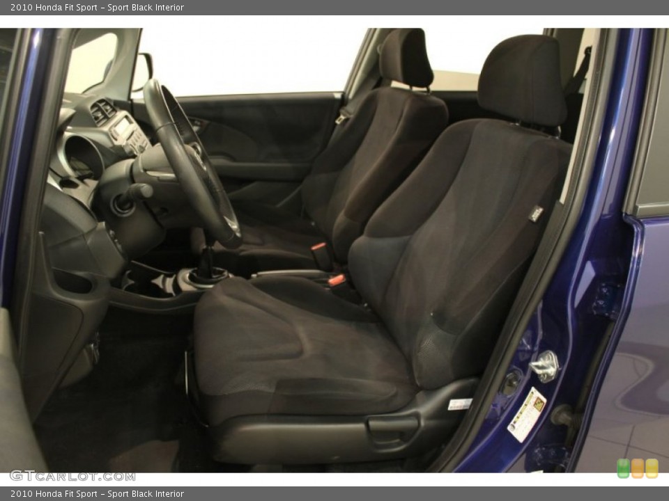 Sport Black Interior Photo for the 2010 Honda Fit Sport #65318183