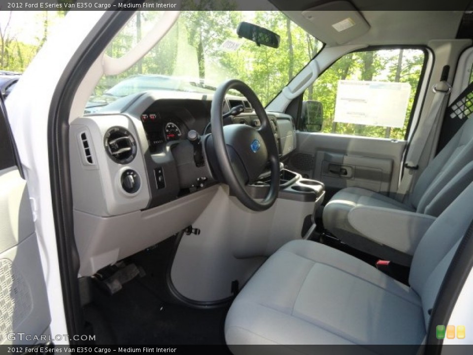 Medium Flint Interior Photo for the 2012 Ford E Series Van E350 Cargo #65318999