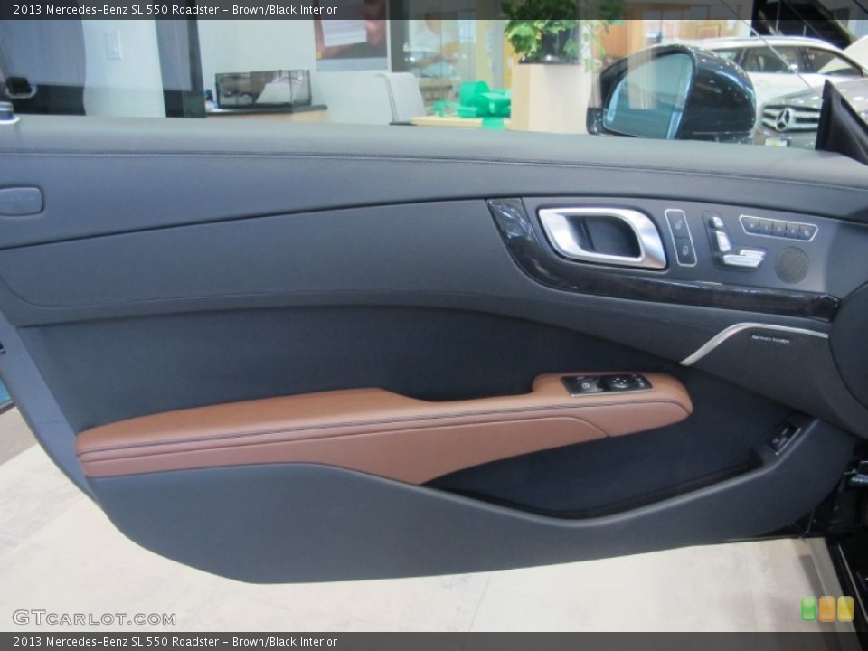 Brown/Black Interior Door Panel for the 2013 Mercedes-Benz SL 550 Roadster #65320283