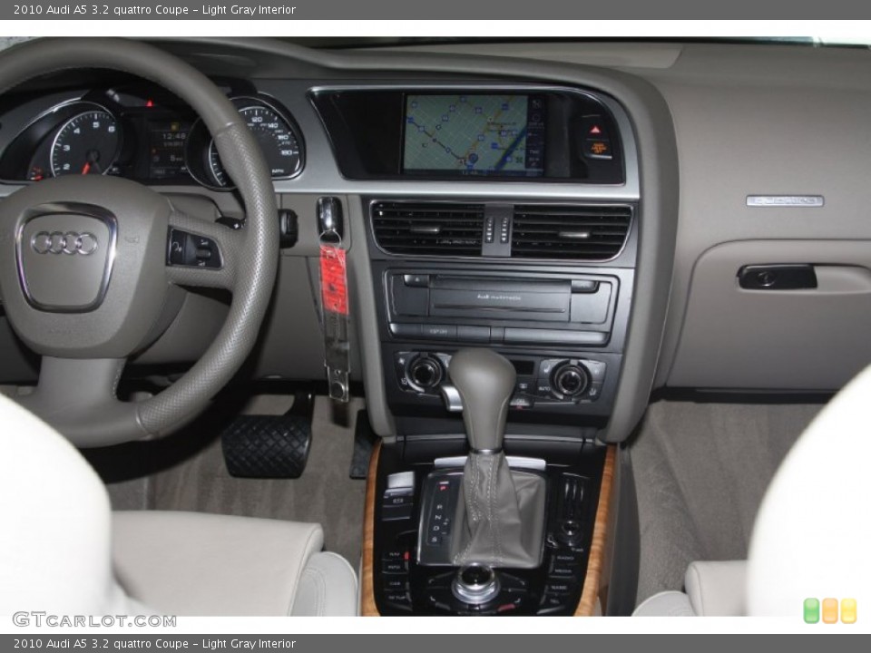 Light Gray Interior Dashboard for the 2010 Audi A5 3.2 quattro Coupe #65321099
