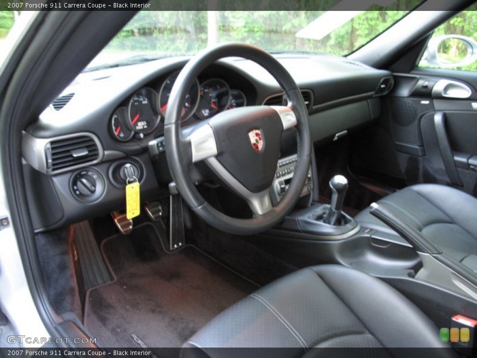 Black Interior Photo for the 2007 Porsche 911 Carrera Coupe #65325371