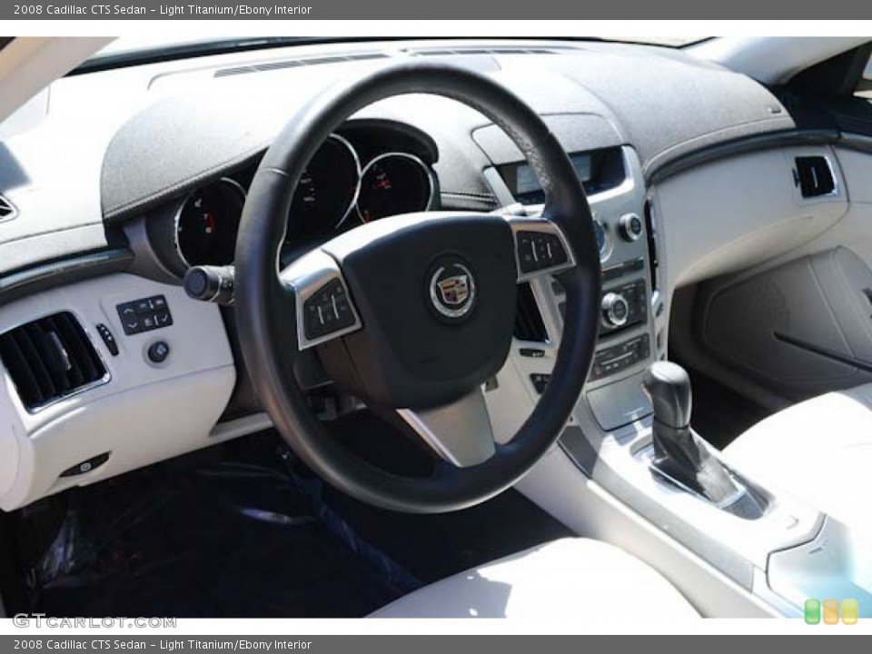 Light Titanium/Ebony Interior Dashboard for the 2008 Cadillac CTS Sedan #65327135