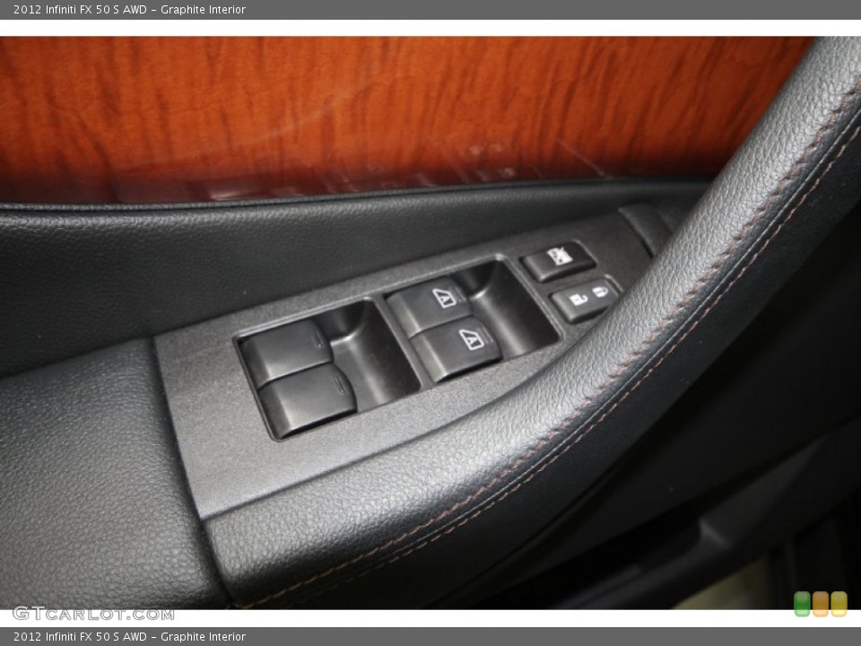 Graphite Interior Controls for the 2012 Infiniti FX 50 S AWD #65329232