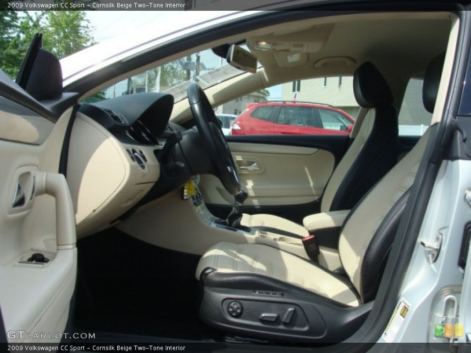 Cornsilk Beige Two-Tone Interior Photo for the 2009 Volkswagen CC Sport #65335809