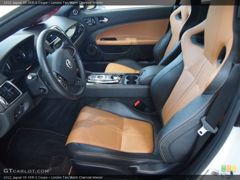 London Tan/Warm Charcoal Interior Photo for the 2012 Jaguar XK XKR-S Coupe #65345166