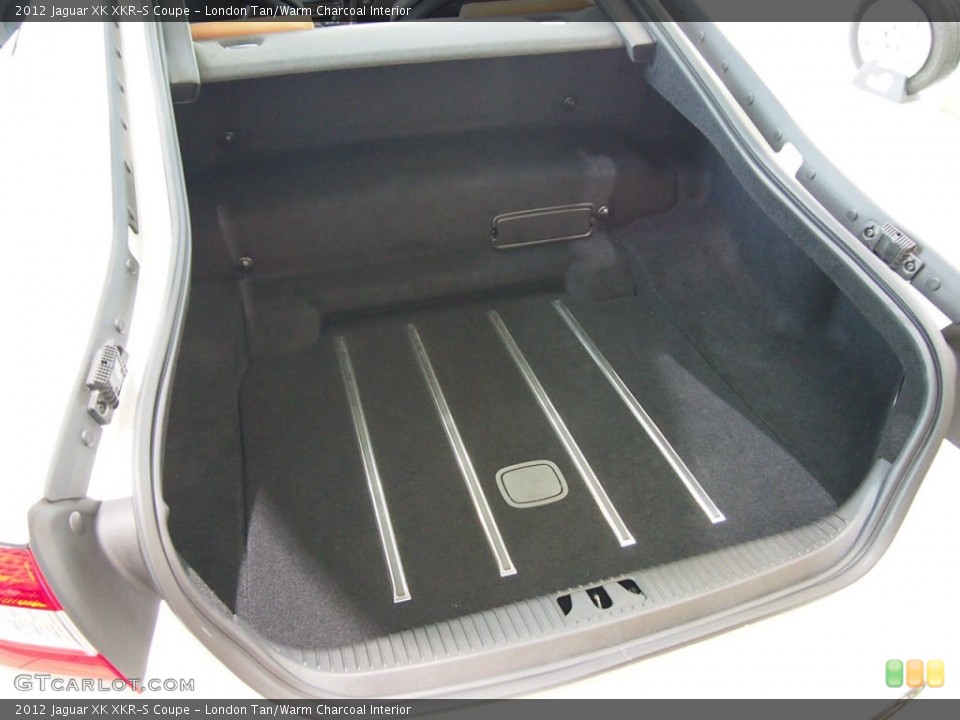 London Tan/Warm Charcoal Interior Trunk for the 2012 Jaguar XK XKR-S Coupe #65345184