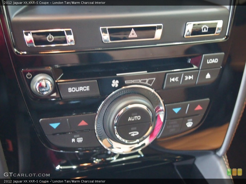 London Tan/Warm Charcoal Interior Controls for the 2012 Jaguar XK XKR-S Coupe #65345196