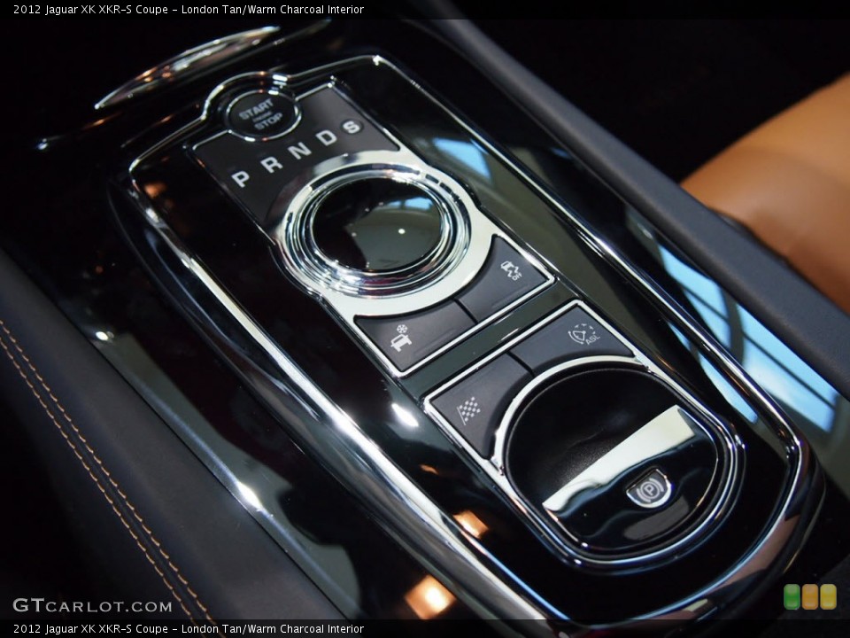 London Tan/Warm Charcoal Interior Transmission for the 2012 Jaguar XK XKR-S Coupe #65345199