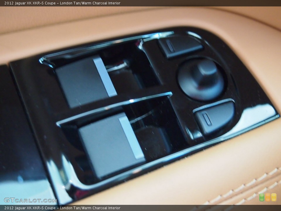 London Tan/Warm Charcoal Interior Controls for the 2012 Jaguar XK XKR-S Coupe #65345211