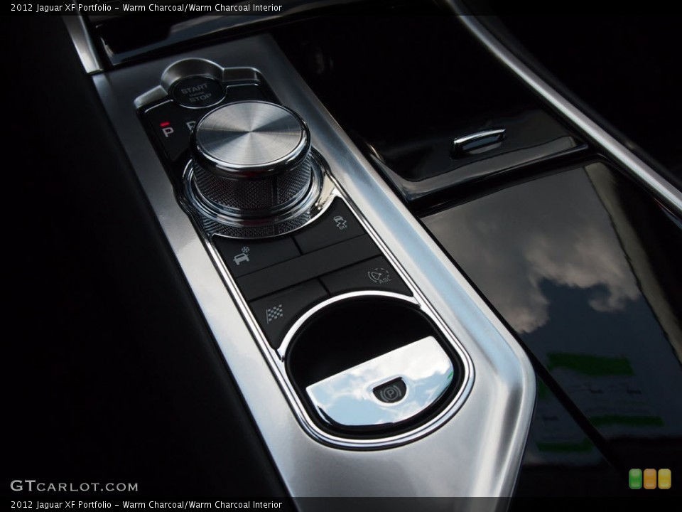 Warm Charcoal/Warm Charcoal Interior Transmission for the 2012 Jaguar XF Portfolio #65345667