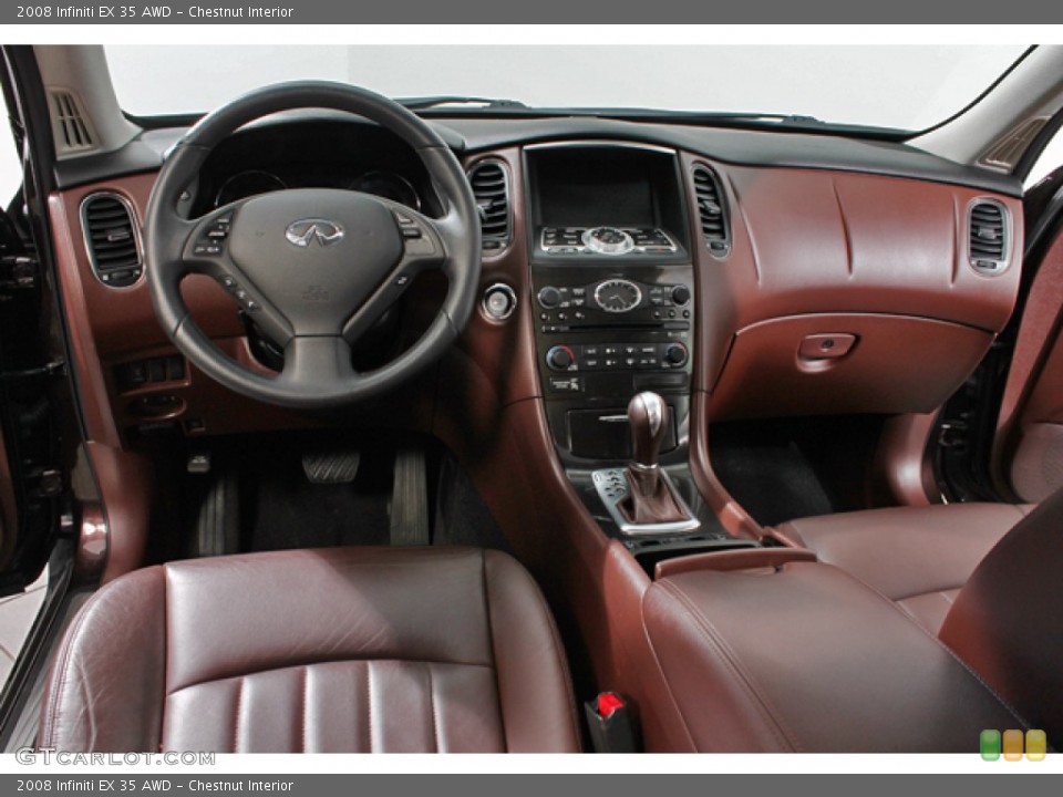 Chestnut Interior Photo for the 2008 Infiniti EX 35 AWD #65345748