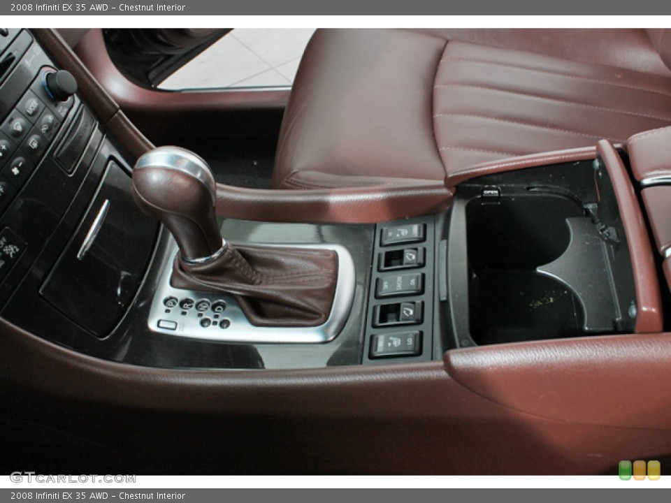 Chestnut Interior Transmission for the 2008 Infiniti EX 35 AWD #65345799