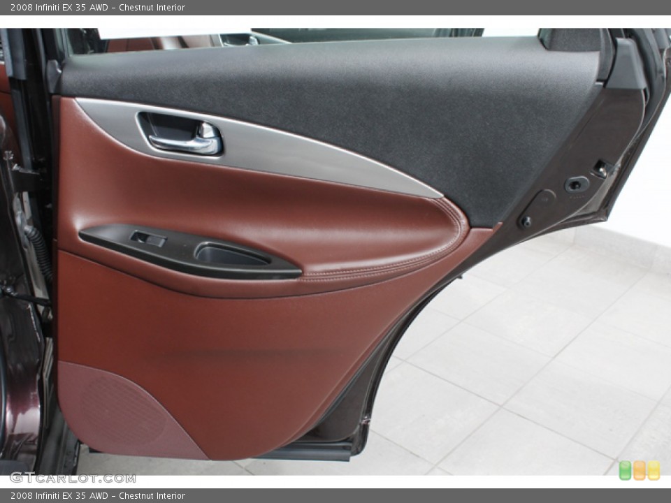 Chestnut Interior Door Panel for the 2008 Infiniti EX 35 AWD #65345880