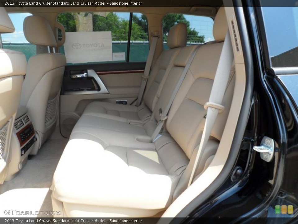 Sandstone Interior Rear Seat for the 2013 Toyota Land Cruiser  #65350908