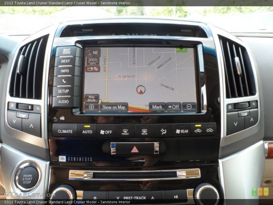 Sandstone Interior Navigation for the 2013 Toyota Land Cruiser  #65350989