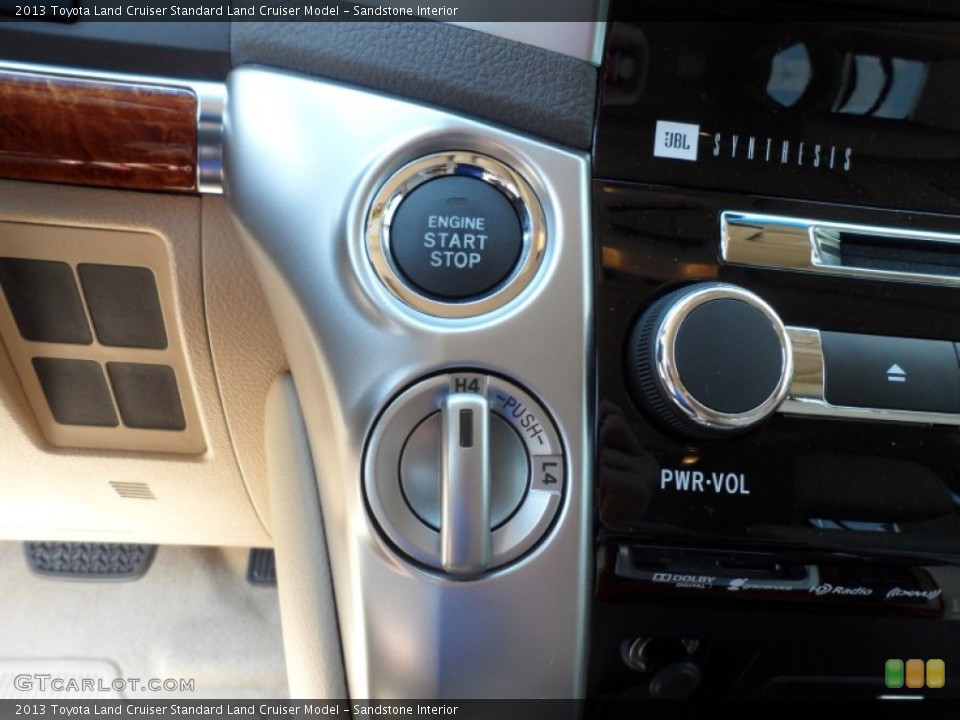 Sandstone Interior Controls for the 2013 Toyota Land Cruiser  #65351007