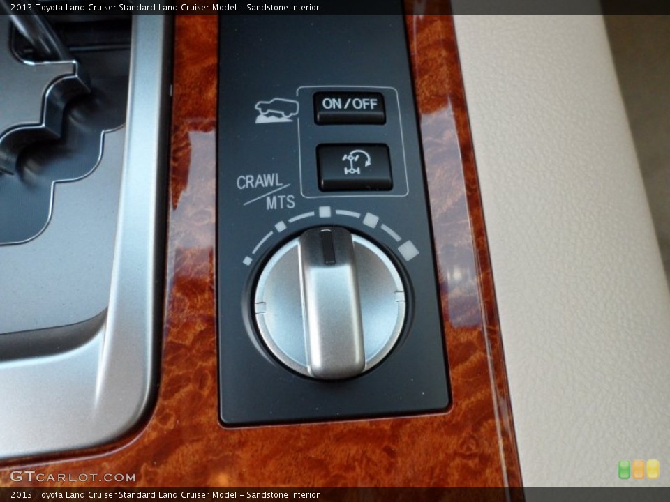 Sandstone Interior Controls for the 2013 Toyota Land Cruiser  #65351025