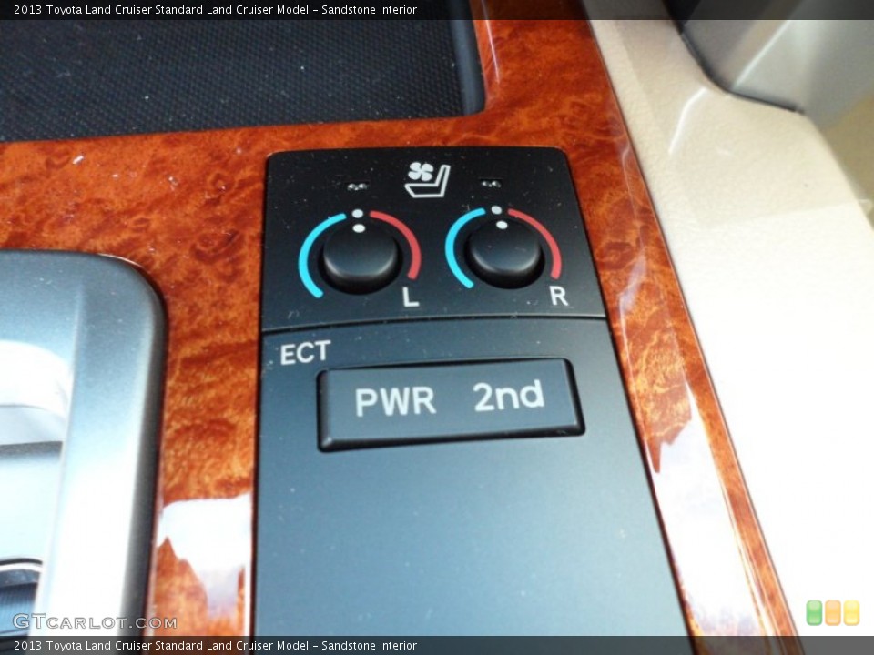Sandstone Interior Controls for the 2013 Toyota Land Cruiser  #65351034