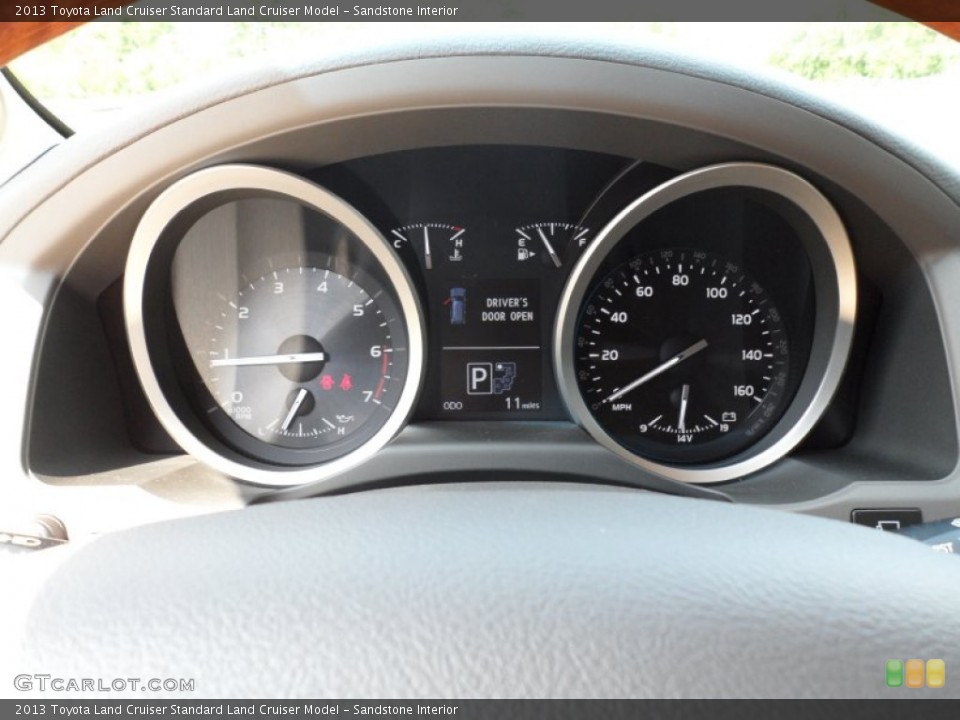 Sandstone Interior Gauges for the 2013 Toyota Land Cruiser  #65351061