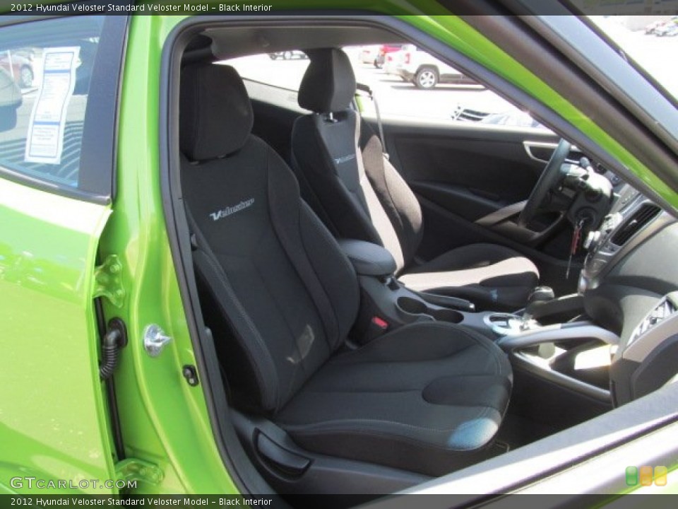 Black Interior Photo for the 2012 Hyundai Veloster  #65352324