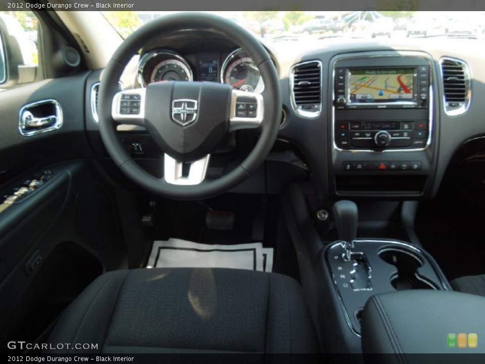 Black Interior Dashboard for the 2012 Dodge Durango Crew #65352621
