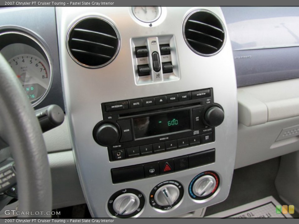 Pastel Slate Gray Interior Controls for the 2007 Chrysler PT Cruiser Touring #65356044