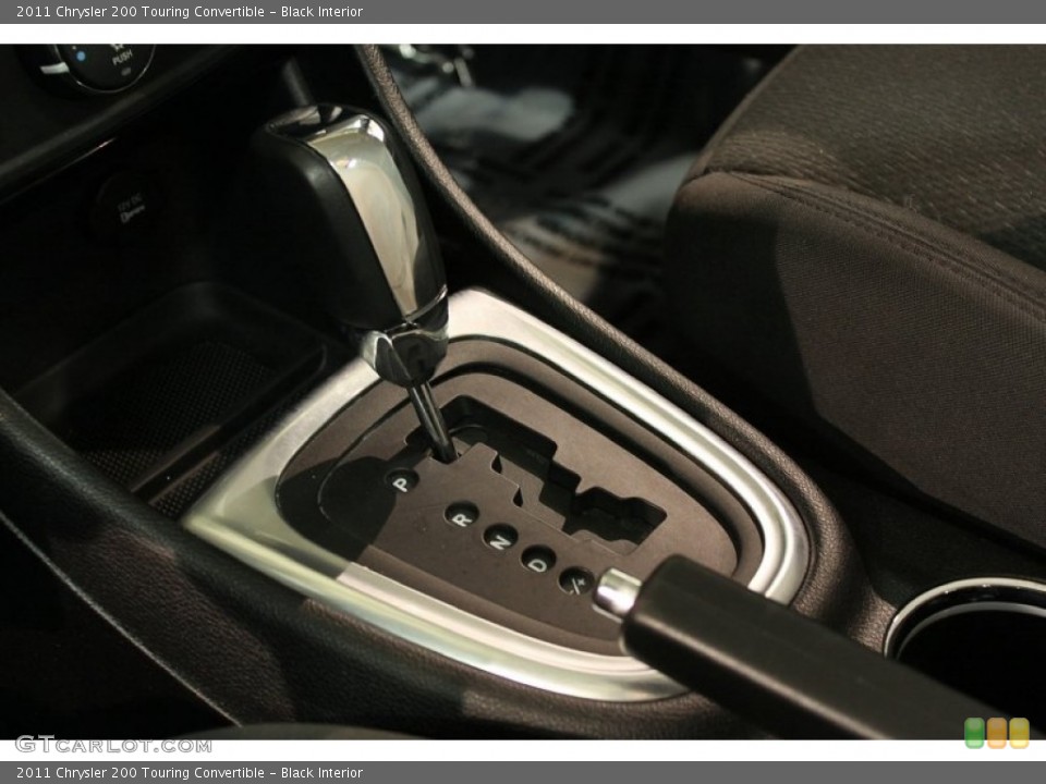 Black Interior Transmission for the 2011 Chrysler 200 Touring Convertible #65370645