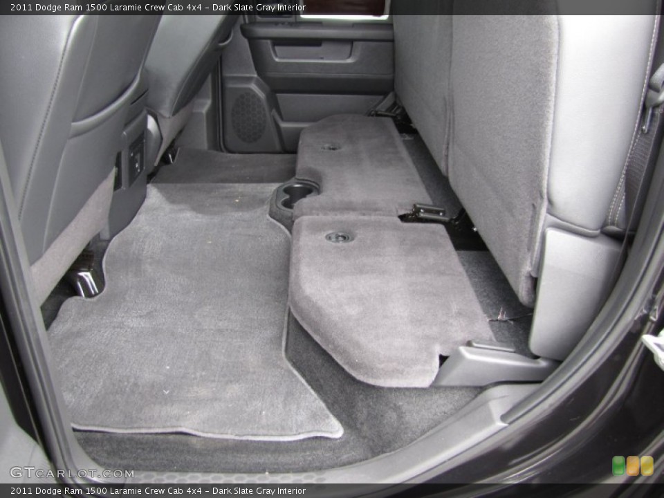 Dark Slate Gray Interior Photo for the 2011 Dodge Ram 1500 Laramie Crew Cab 4x4 #65374890