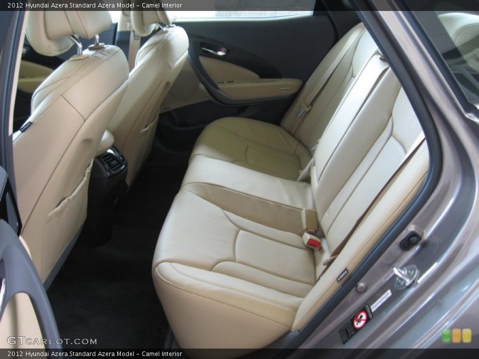 Camel Interior Rear Seat for the 2012 Hyundai Azera  #65375673