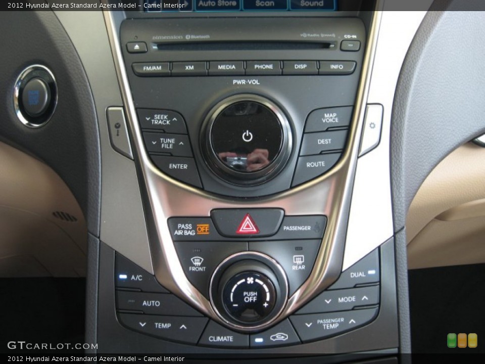 Camel Interior Controls for the 2012 Hyundai Azera  #65375697