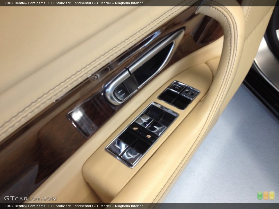 Magnolia Interior Controls for the 2007 Bentley Continental GTC  #65381826