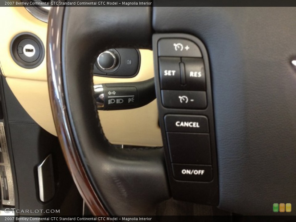 Magnolia Interior Controls for the 2007 Bentley Continental GTC  #65381907