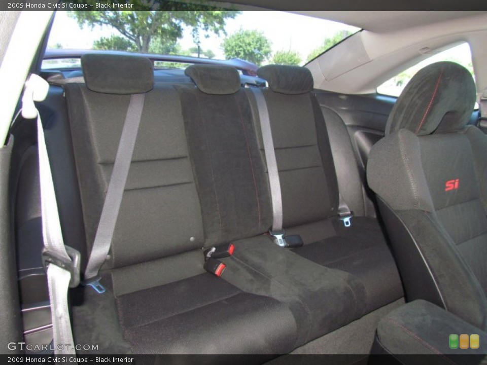 Black Interior Photo for the 2009 Honda Civic Si Coupe #65384010