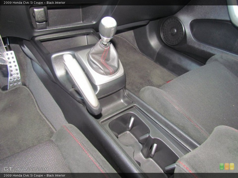Black Interior Transmission for the 2009 Honda Civic Si Coupe #65384064