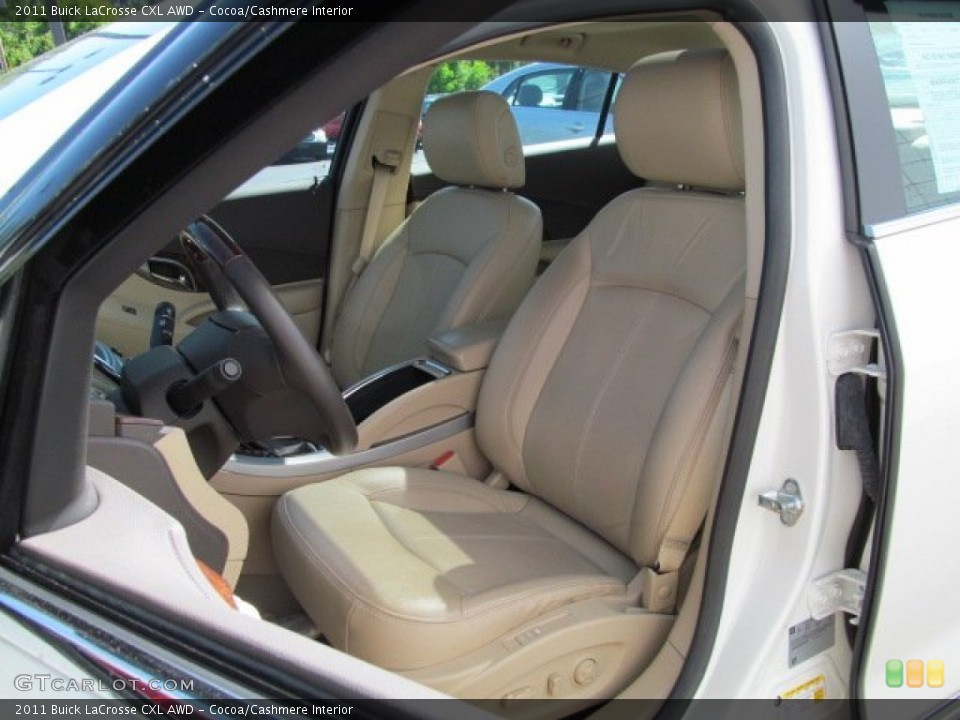 Cocoa/Cashmere Interior Photo for the 2011 Buick LaCrosse CXL AWD #65386377