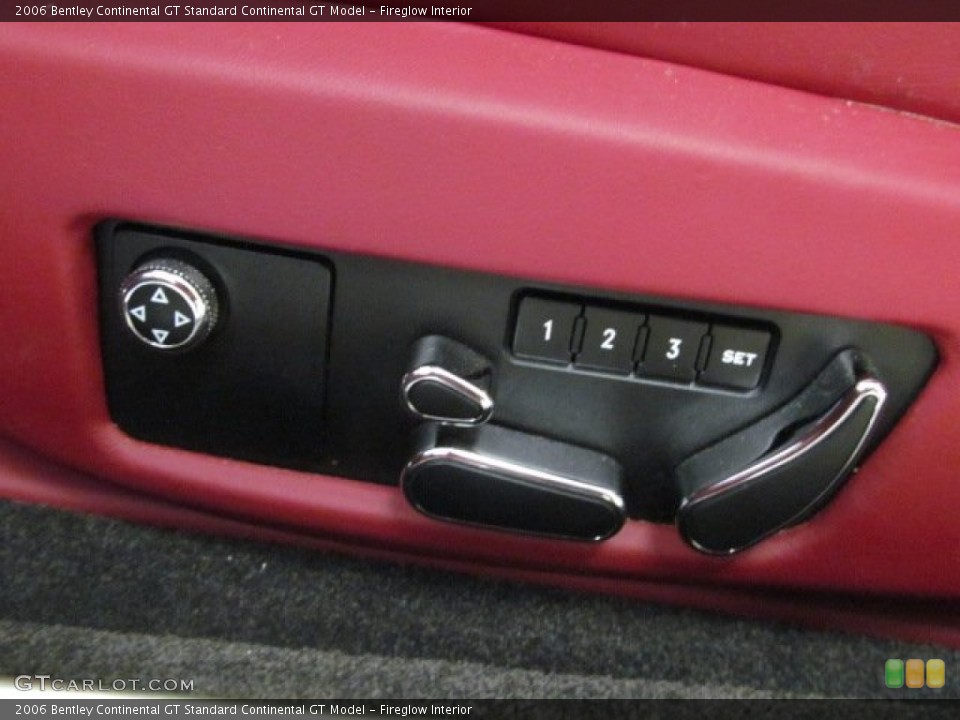Fireglow Interior Controls for the 2006 Bentley Continental GT  #65386743