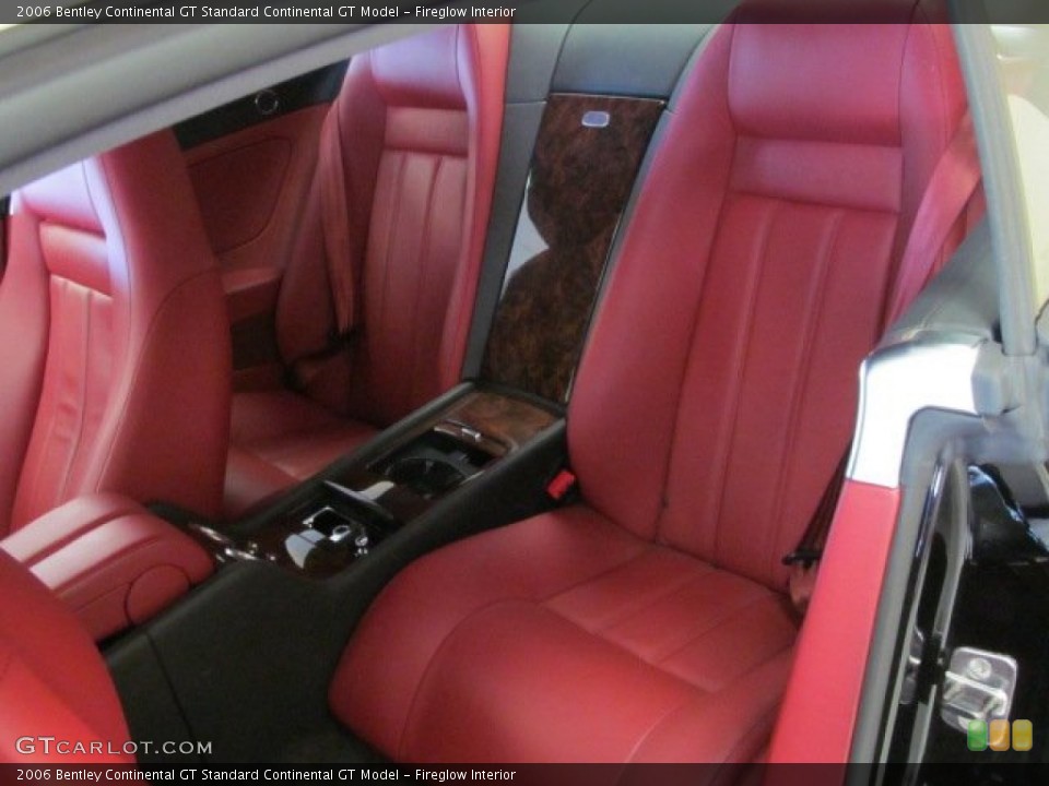Fireglow Interior Rear Seat for the 2006 Bentley Continental GT  #65386746