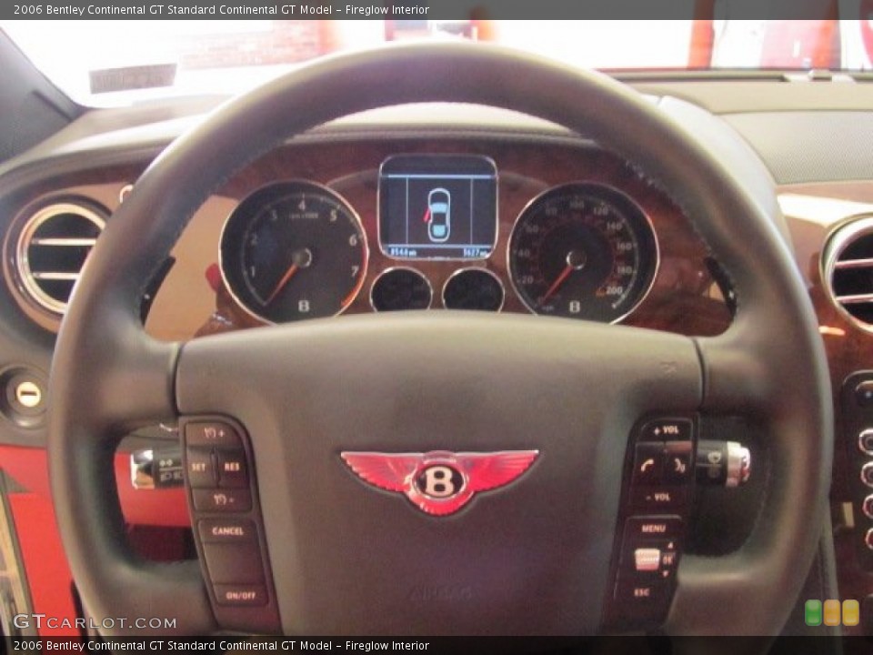 Fireglow Interior Steering Wheel for the 2006 Bentley Continental GT  #65386749