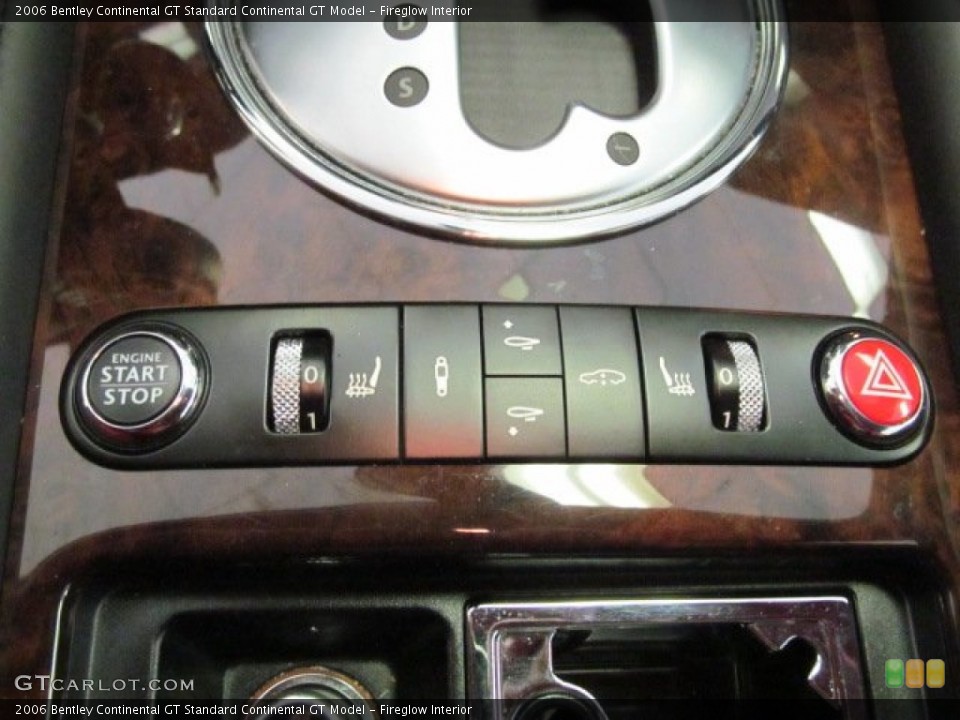 Fireglow Interior Controls for the 2006 Bentley Continental GT  #65386761