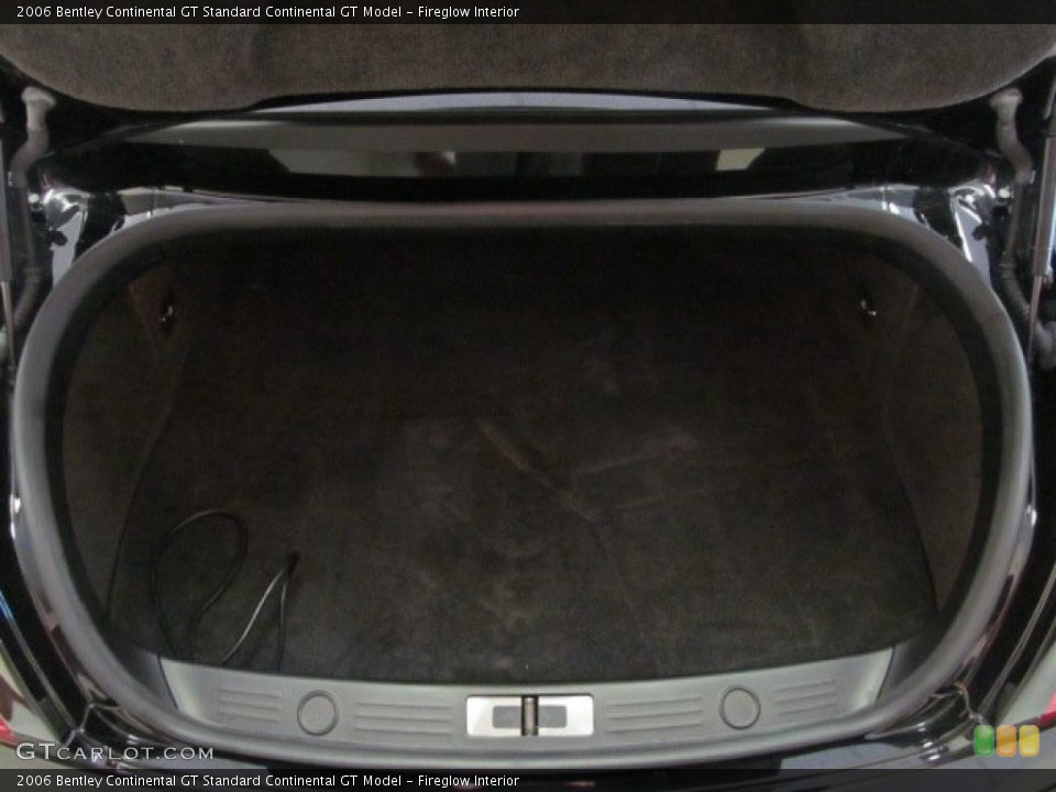 Fireglow Interior Trunk for the 2006 Bentley Continental GT  #65386782