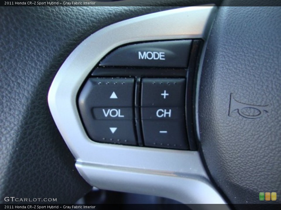 Gray Fabric Interior Controls for the 2011 Honda CR-Z Sport Hybrid #65389907