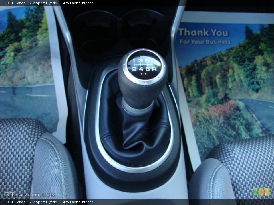 Gray Fabric Interior Transmission for the 2011 Honda CR-Z Sport Hybrid #65389950