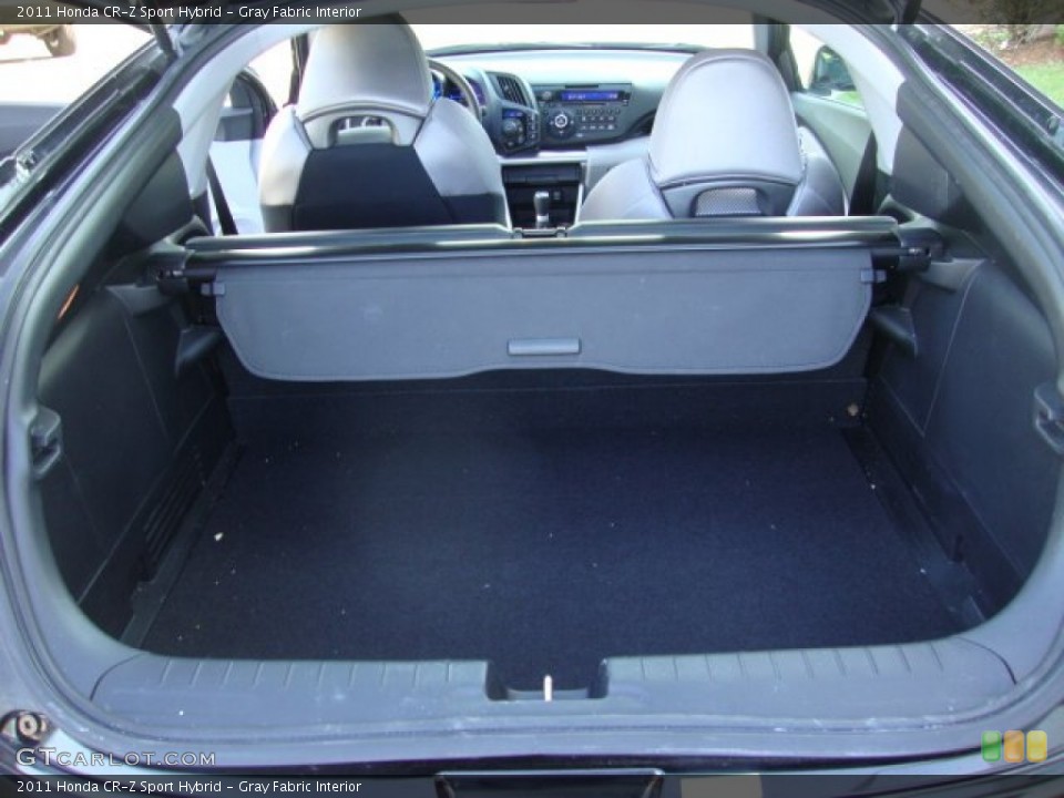 Gray Fabric Interior Trunk for the 2011 Honda CR-Z Sport Hybrid #65389986
