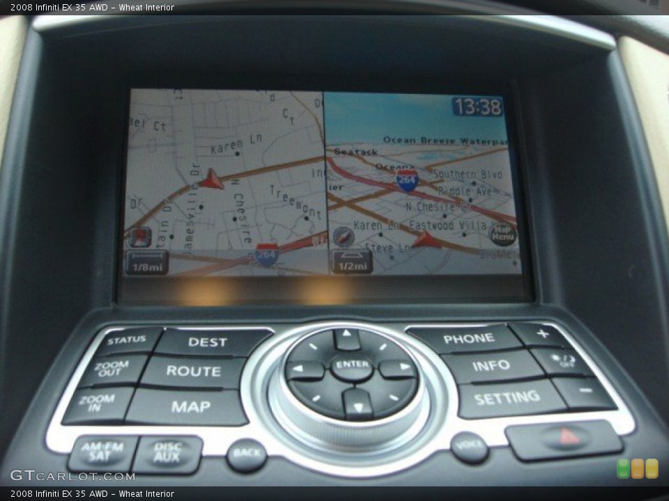 Wheat Interior Navigation for the 2008 Infiniti EX 35 AWD #65390637
