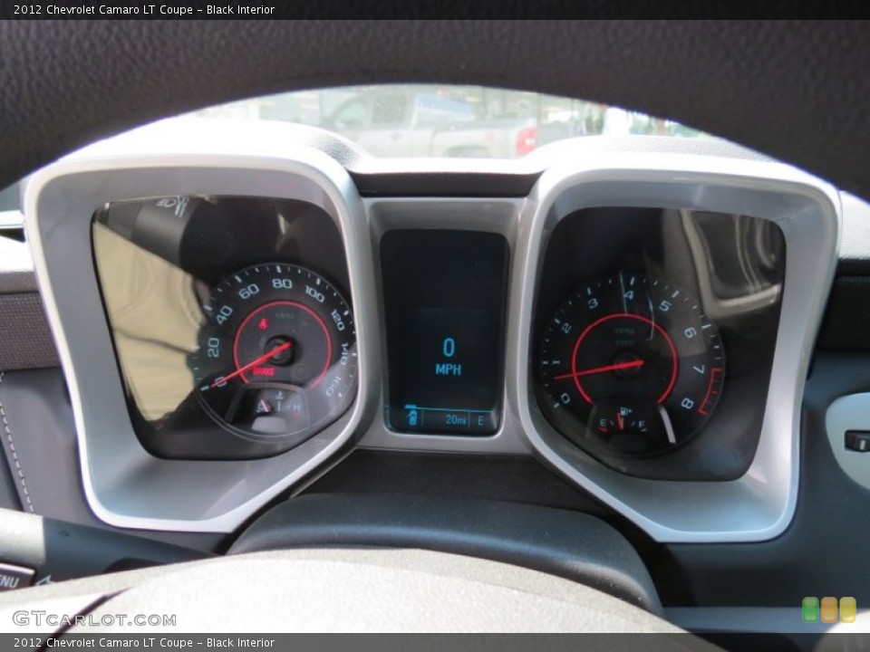 Black Interior Gauges for the 2012 Chevrolet Camaro LT Coupe #65395286